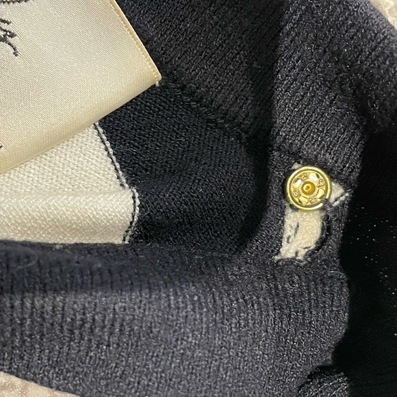 NEW Milly NY Sleeveless Striped Sweater XS (P) - Picture 6 of 6